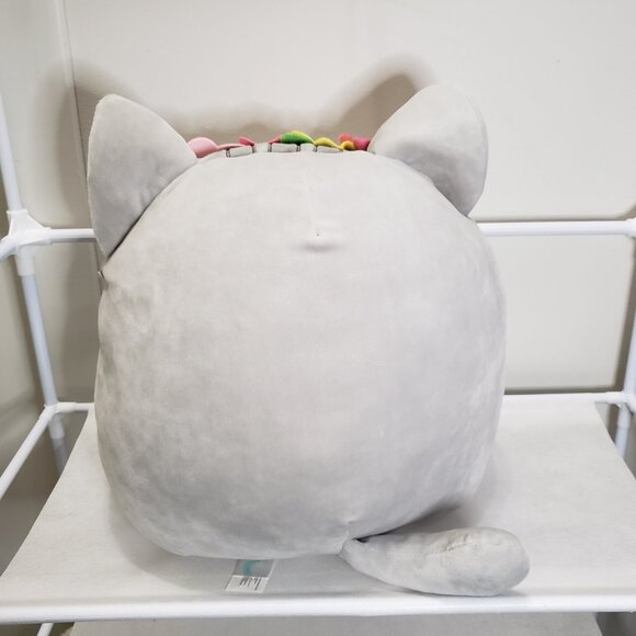 Squishmallows Tally the Gray Tabby Cat 12" Plush - Picture 3 of 5